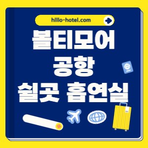 볼티모어워싱턴 국제공항 쉴 곳