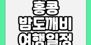 홍콩 밤도깨비 여행
